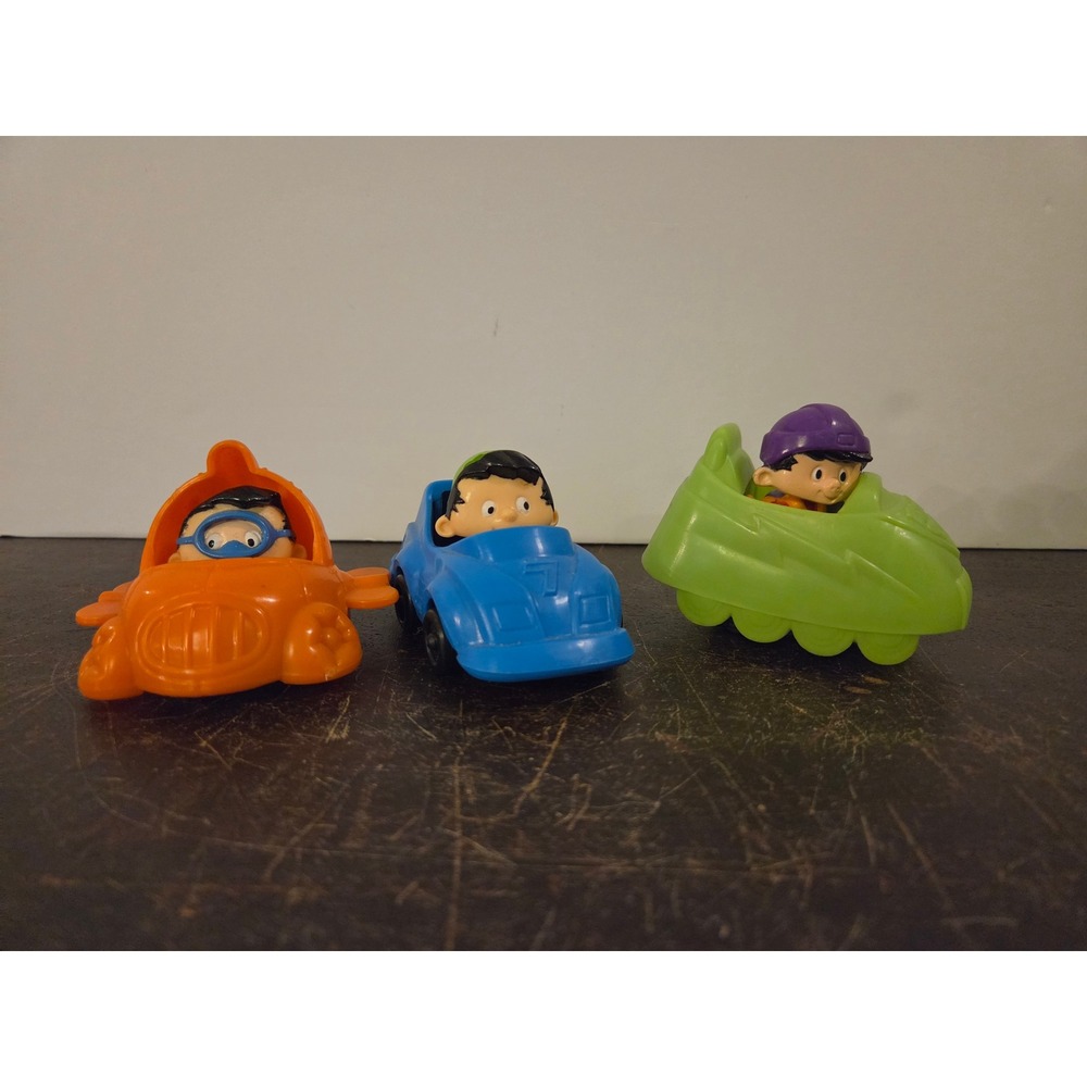 1994 McDonald's Bobby's World Vehicle Lot  Set of 3‎